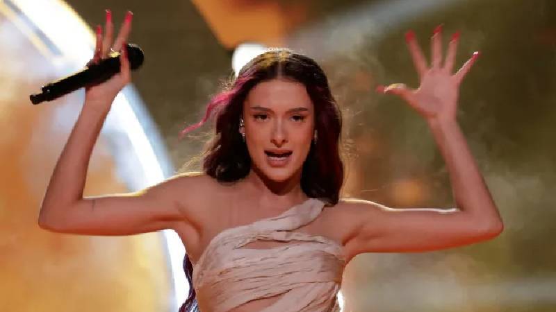 Eurovision'da İsrail protestosu: Sanatçının performansı Özgür Filistin tezahüratlarıyla bastırıldı