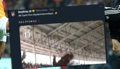 Galatasaray Derbisi Öncesi Beşiktaş'tan 'Seyirci' Kararı